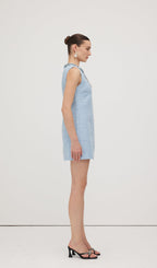 Sequin Boucle Mini Dress