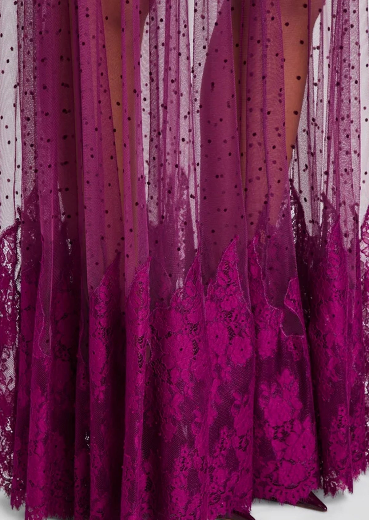 Habiba Strapless Lace Maxi Dress