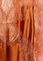 Dagur Lace  Satin Maxi Dress