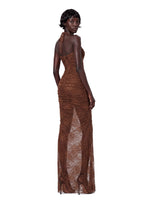 Dafydd Sleeveless Lace Maxi Dress
