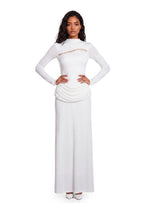 Bedros Jersey Maxi Dress In White
