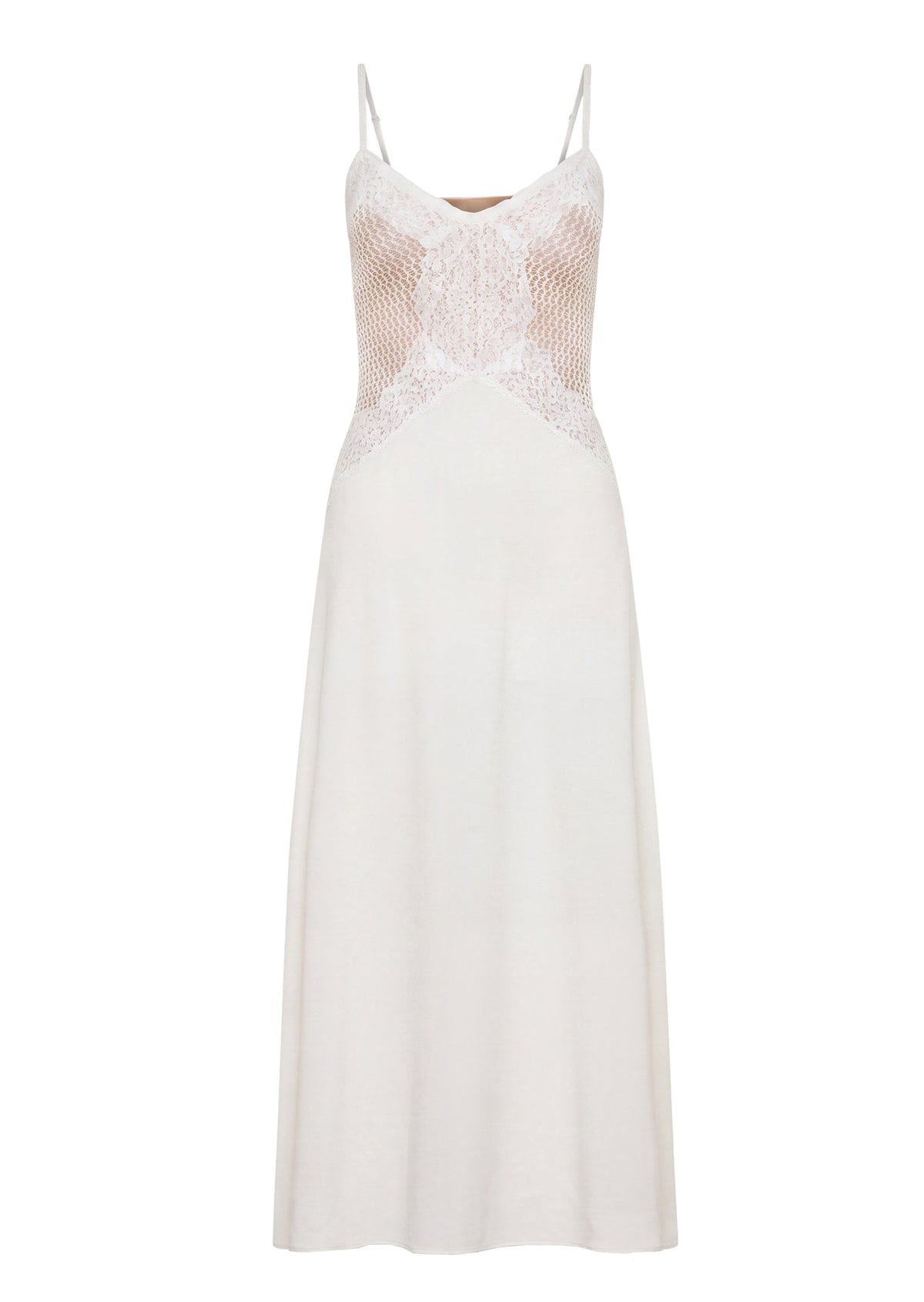 Sacagawea Sleeveless Lace Maxi Dress