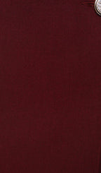 Mini Dress With Flared Sleeves In Claret