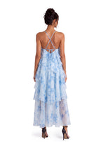 Adjatay Layered Maxi Dress In Blue