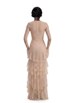 Salome Lace Tiered Maxi Dress