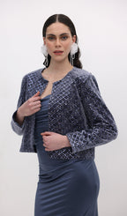 Velvet Embellished Jacket