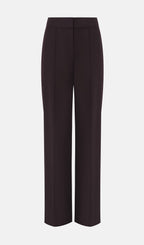 Fitted Jacket With High Collar & Maxi Pants