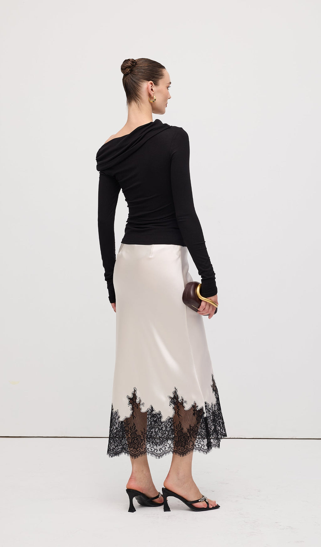 Pleated Off Shoulder Top