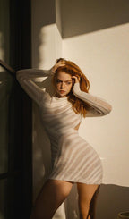 Hollow Out  Mini Dress
