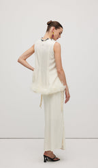 Sleeveless Ruffle Maxi Dress Sets