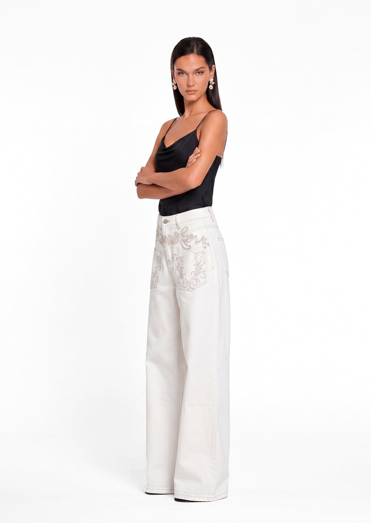 Carrie Ecru Pants