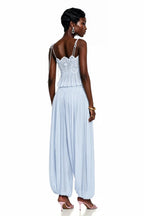 ( 60% OFF Final Week ) Luenie Chiffon Top & Pant Two Piece Set - 8 colors