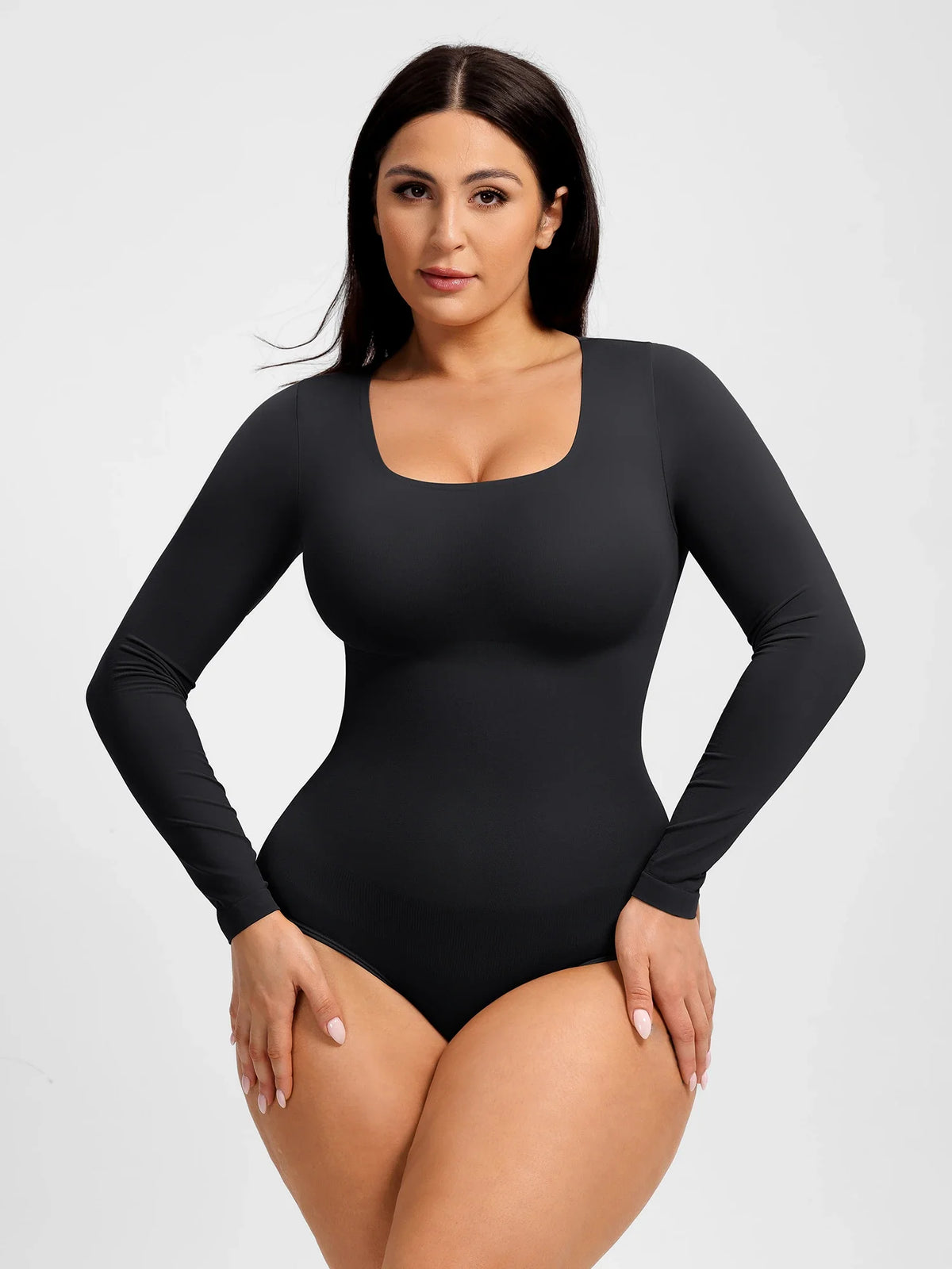 Seamless Ultra-Soft Crew Neck Bodysuit