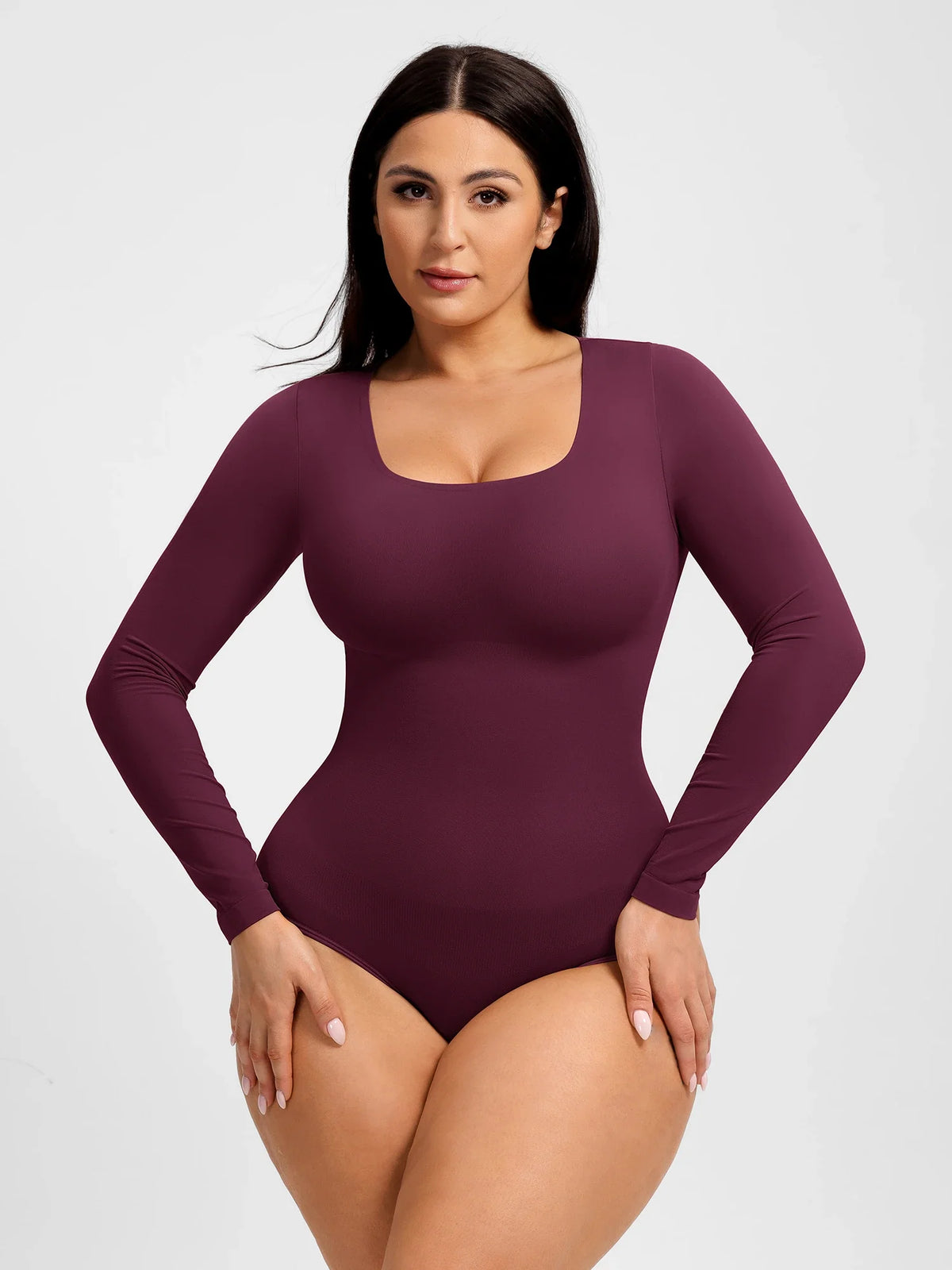 Seamless Ultra-Soft Crew Neck Bodysuit