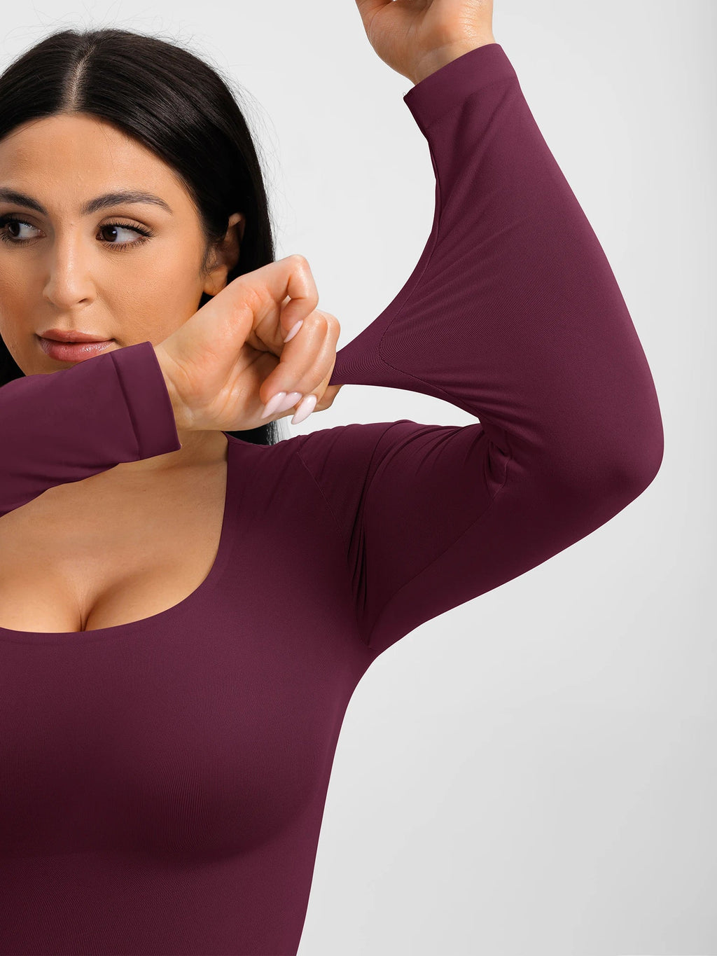 Seamless Ultra-Soft Crew Neck Bodysuit
