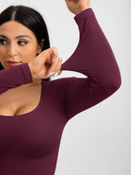Seamless Ultra-Soft Crew Neck Bodysuit