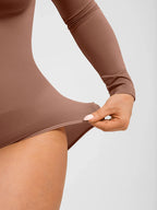 Seamless Ultra-Soft Crew Neck Bodysuit