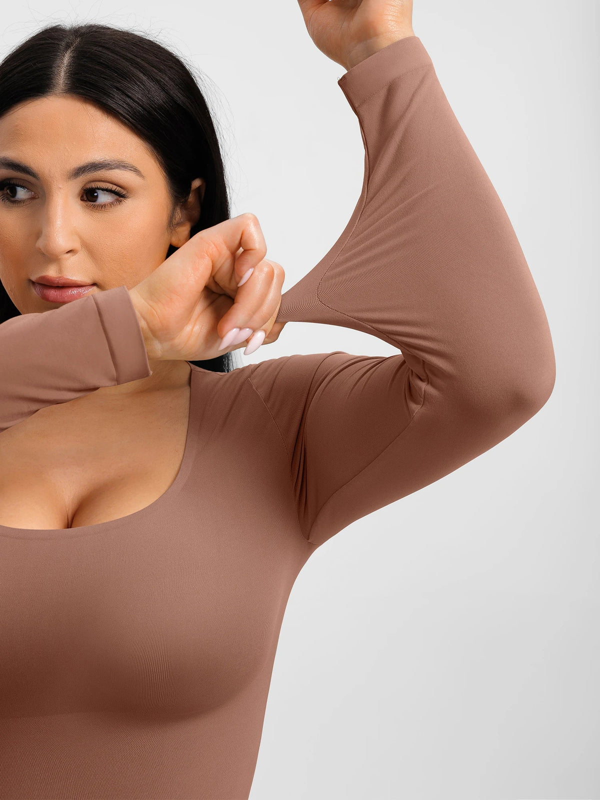 Seamless Ultra-Soft Crew Neck Bodysuit