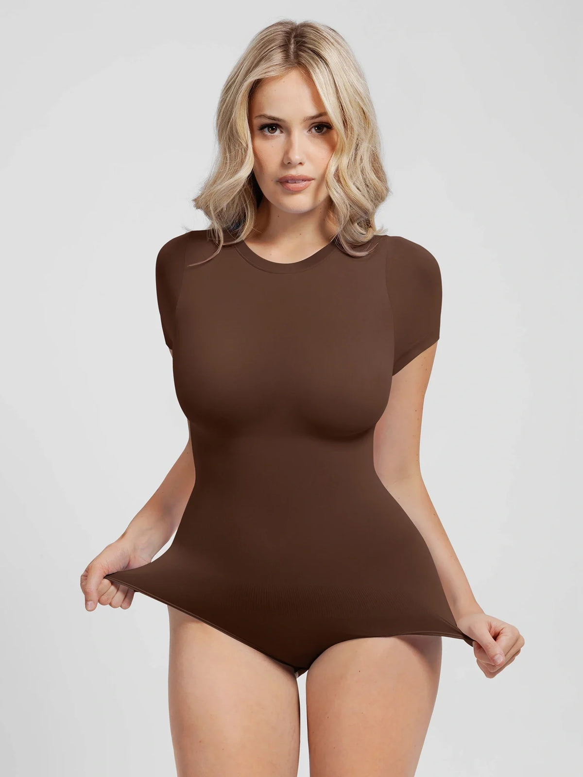 Seamless Ultra-Soft Crew Neck Bodysuit