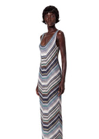 Acacia Striped Midi Dress In Knit
