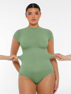 Crew Neck Seamless Soft Everyday Bodysuit