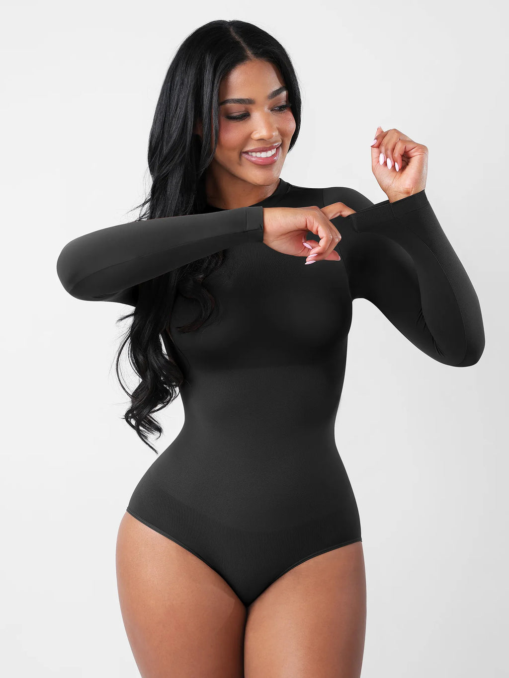 Seamless Ultra-Soft Crew Neck Bodysuit