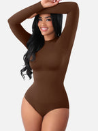 Seamless Ultra-Soft Crew Neck Bodysuit
