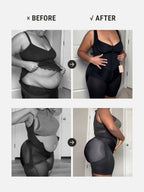 V-Shaped Faja Tummy Control Butt Lift Shapewear Bodysuit