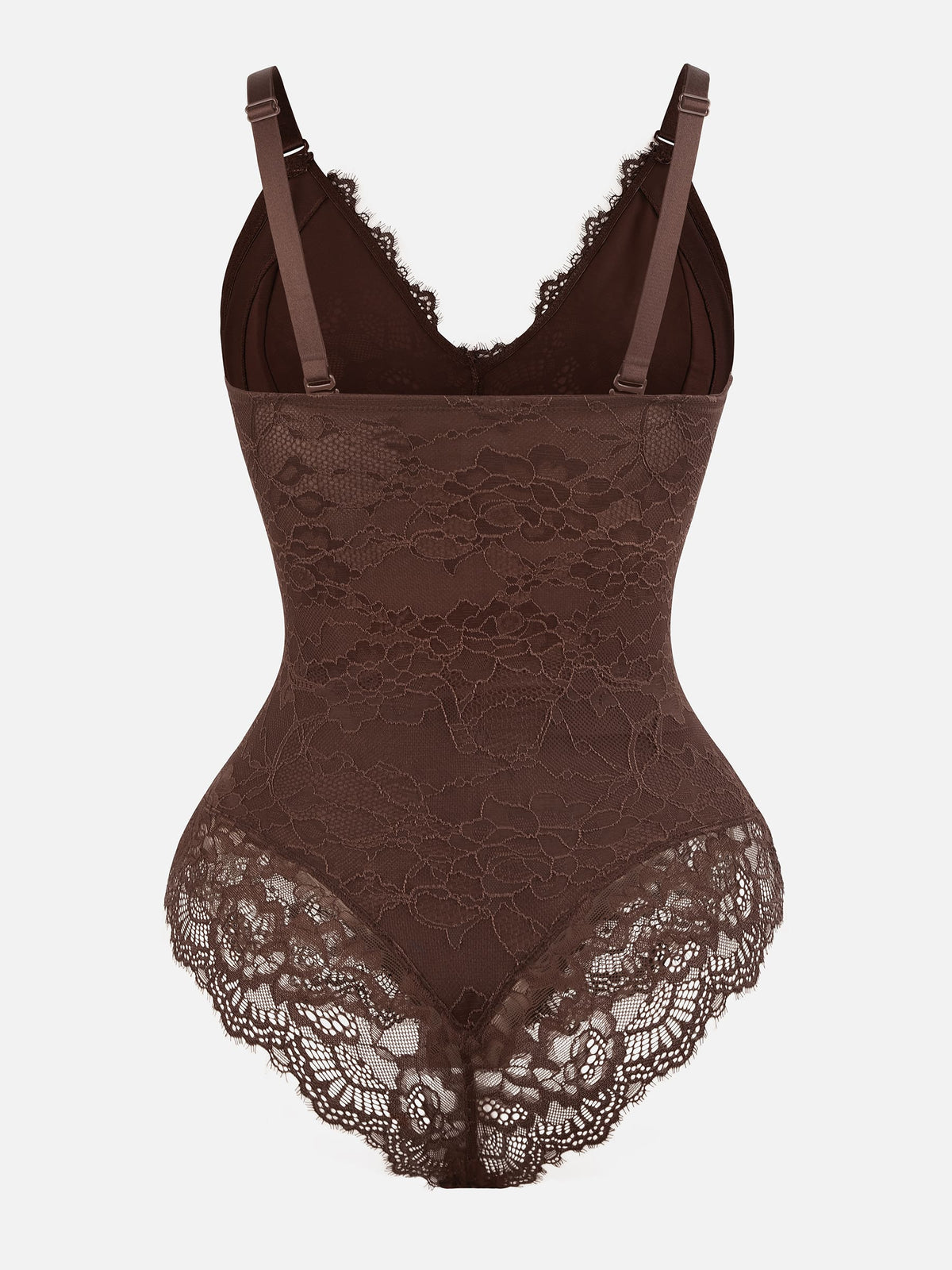 Lace V-Neck Breathable Bodysuit