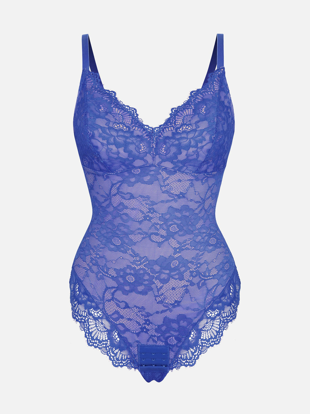 Lace V-Neck Breathable Bodysuit