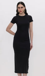 Jersey Bodycon Midi Dress