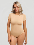 Crew Neck Seamless Soft Everyday Bodysuit