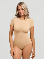 Crew Neck Seamless Soft Everyday Bodysuit
