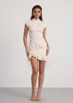 Olyra Ruffled Mini Dress