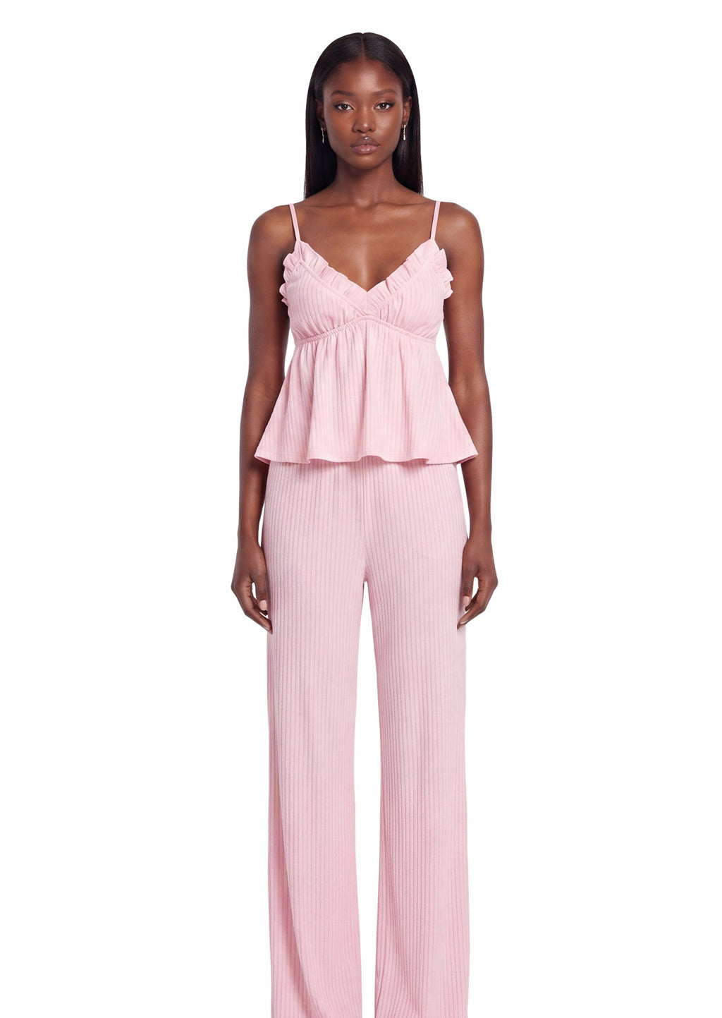 Abigayle Stripe Camisole & Maxi Pants Set