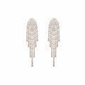 Crystal Tassel Earrings