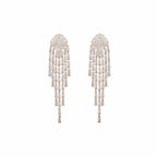 Crystal Tassel Earrings