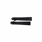 Long Lace Gloves In Black