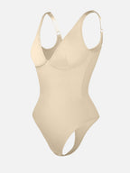 V-Neck Tummy Control Sculpt Bodysuit