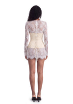Angelina Lace Mini Dress With Corset