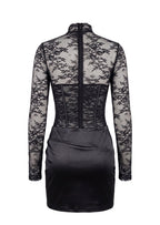 Mana Long Sleeved Lace Bodysuit & Skirt Set