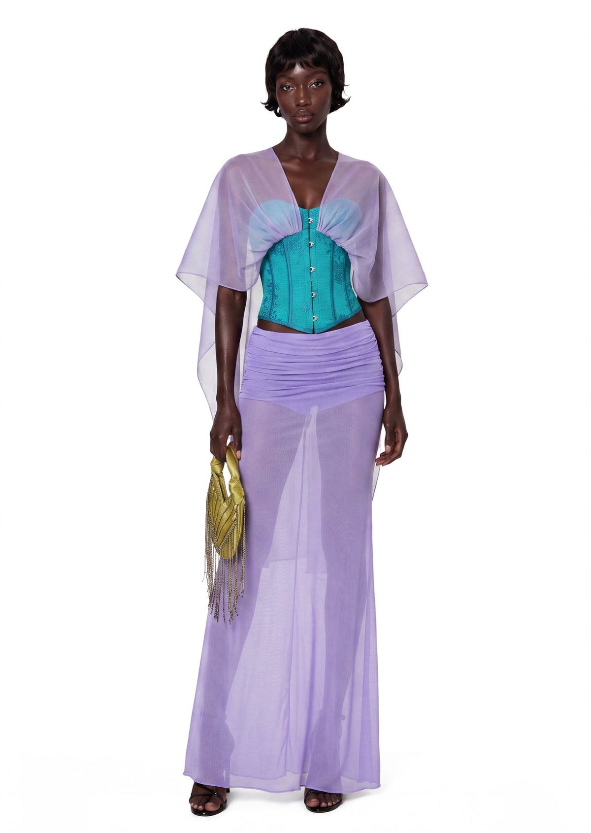 Achala Corset & Tulle Skirt Set