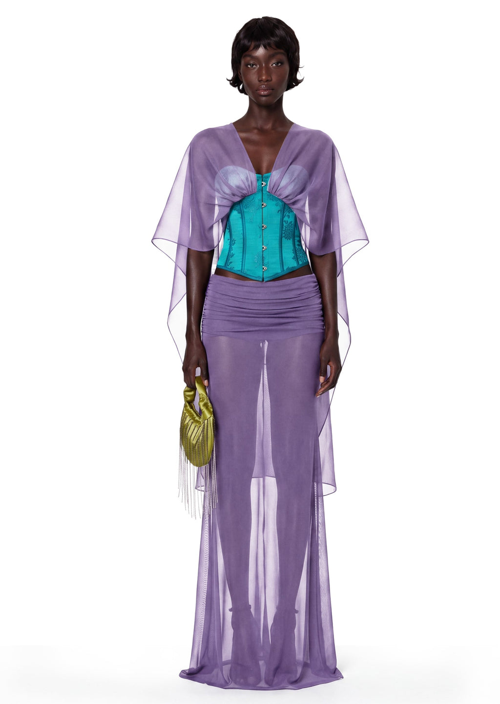 Achala Corset & Tulle Skirt Set