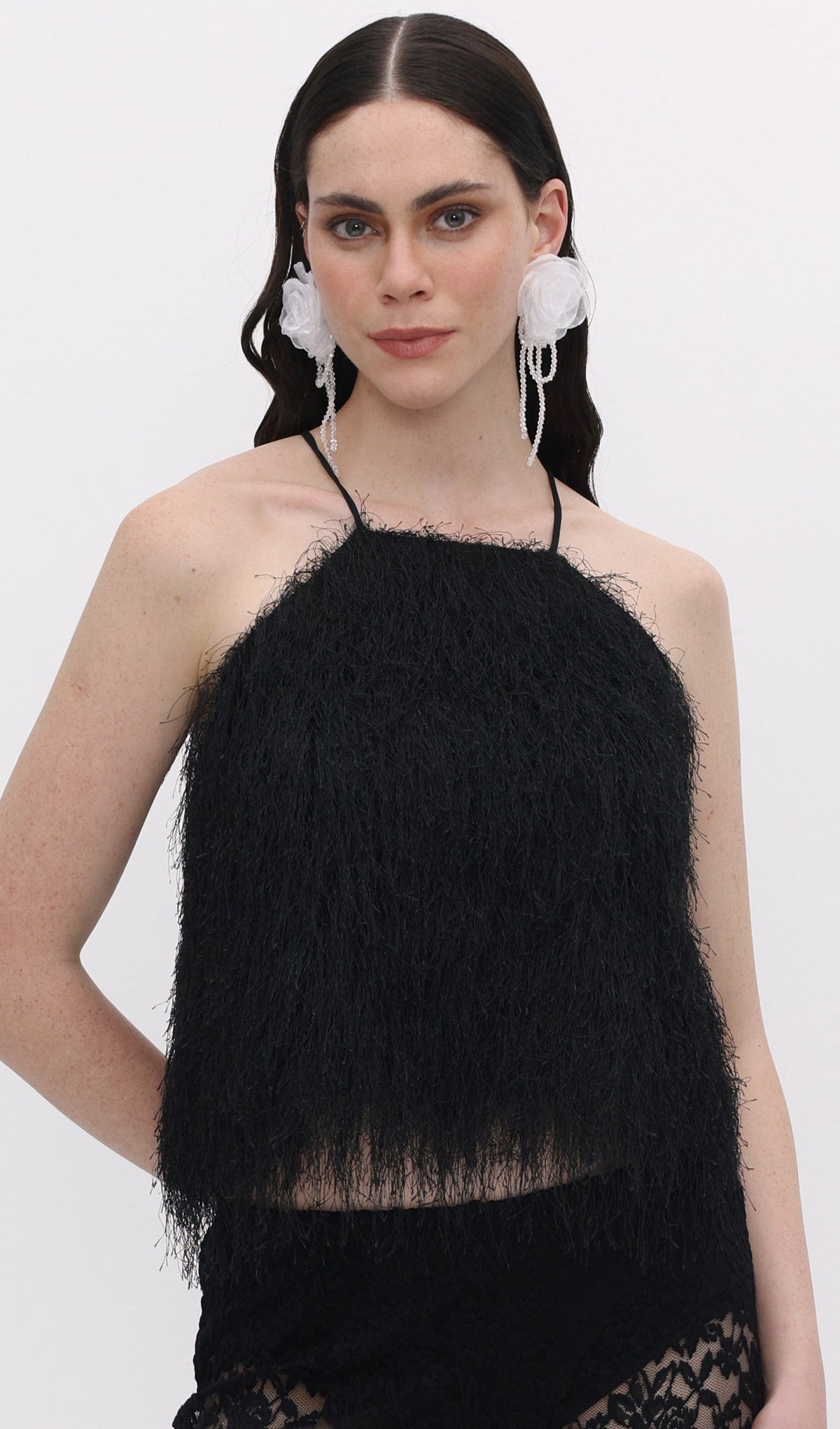 Solid Fit Fluff Slip Top