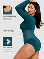 Seamless Ultra-Soft Crew Neck Bodysuit