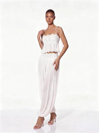 ( 60% OFF Final Week ) Luenie Chiffon Top & Pant Two Piece Set - 8 colors