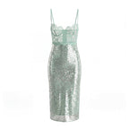 Alixandra Maxi Dress With Sheer Lace Bustier