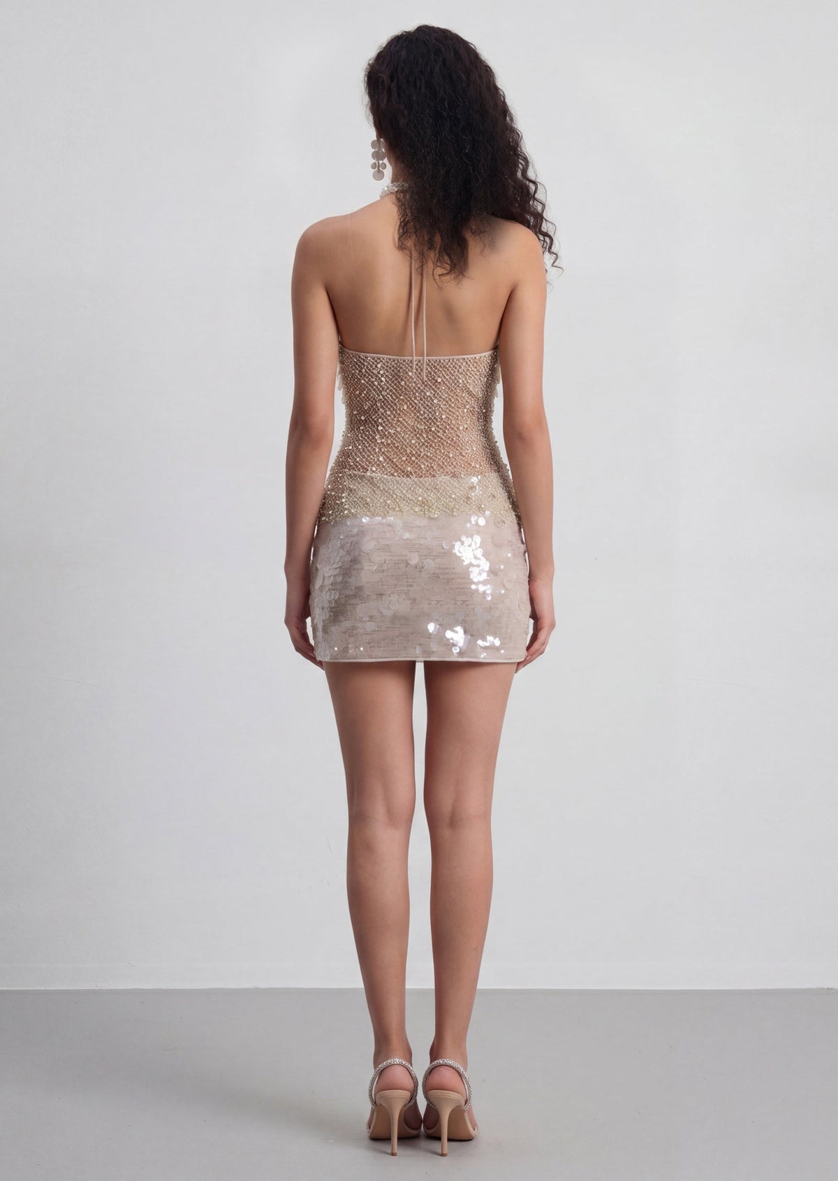 Magnolie Sequined Embellished Two Piece Set